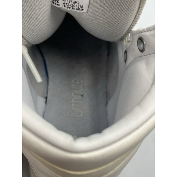 Adidas Top Ten Lace Up High Hi Top Shoes Old School White  Size 5 - Picture 3 of 16